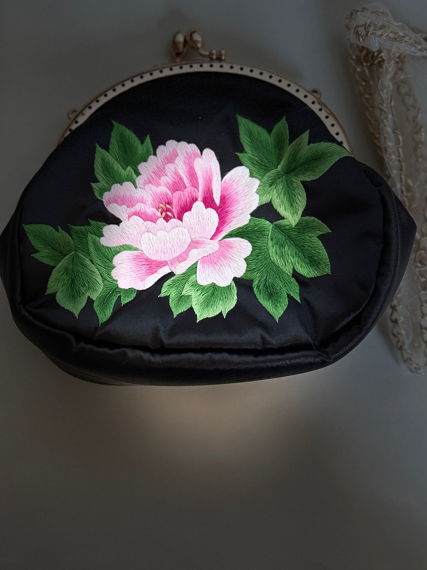 Handmade Embroidered Clutch from Luliang, Yunnan – A Timeless Heritage