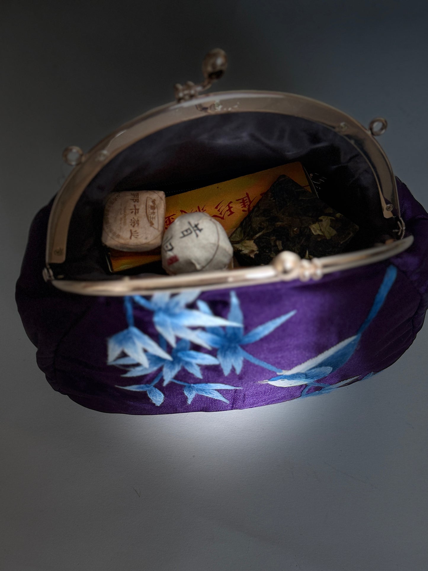 Handmade Embroidered Clutch from Luliang, Yunnan – A Timeless Heritage