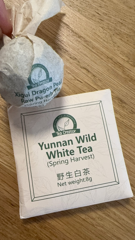 Wild white Tea and XiGui Dragon Ball